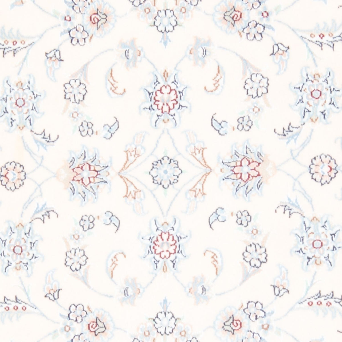 Løber Persisk tæppe - Nain - Royal - 201 x 82 cm - creme