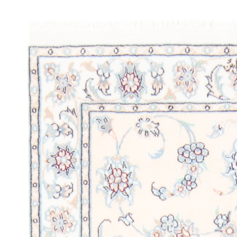 Løber Persisk tæppe - Nain - Royal - 201 x 82 cm - creme