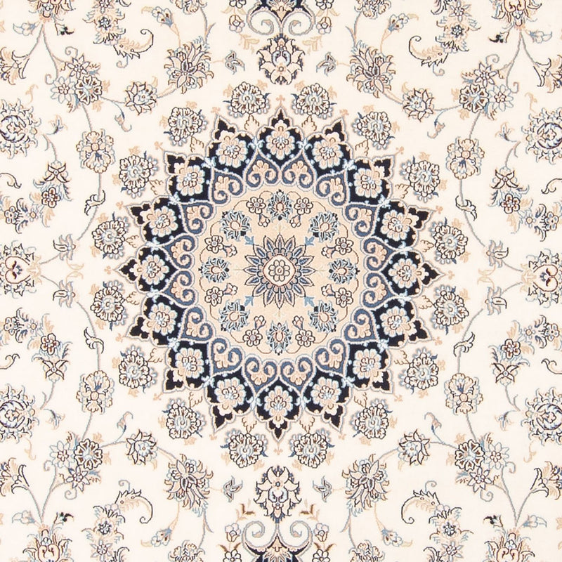 Persisk tæppe - Nain - 265 x 225 cm - creme