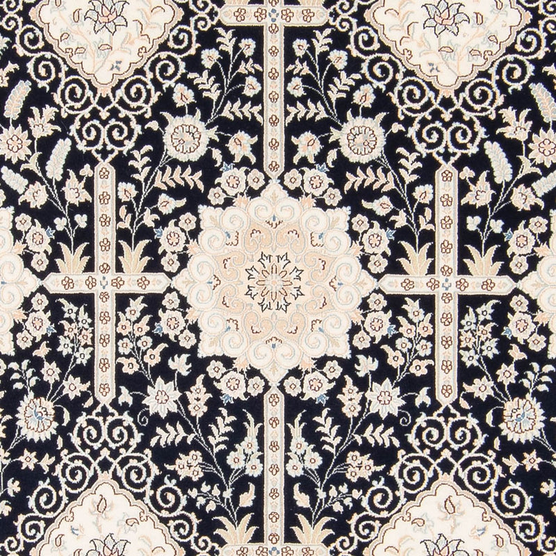 Persisk tæppe - Nain - 233 x 170 cm - mørkeblå