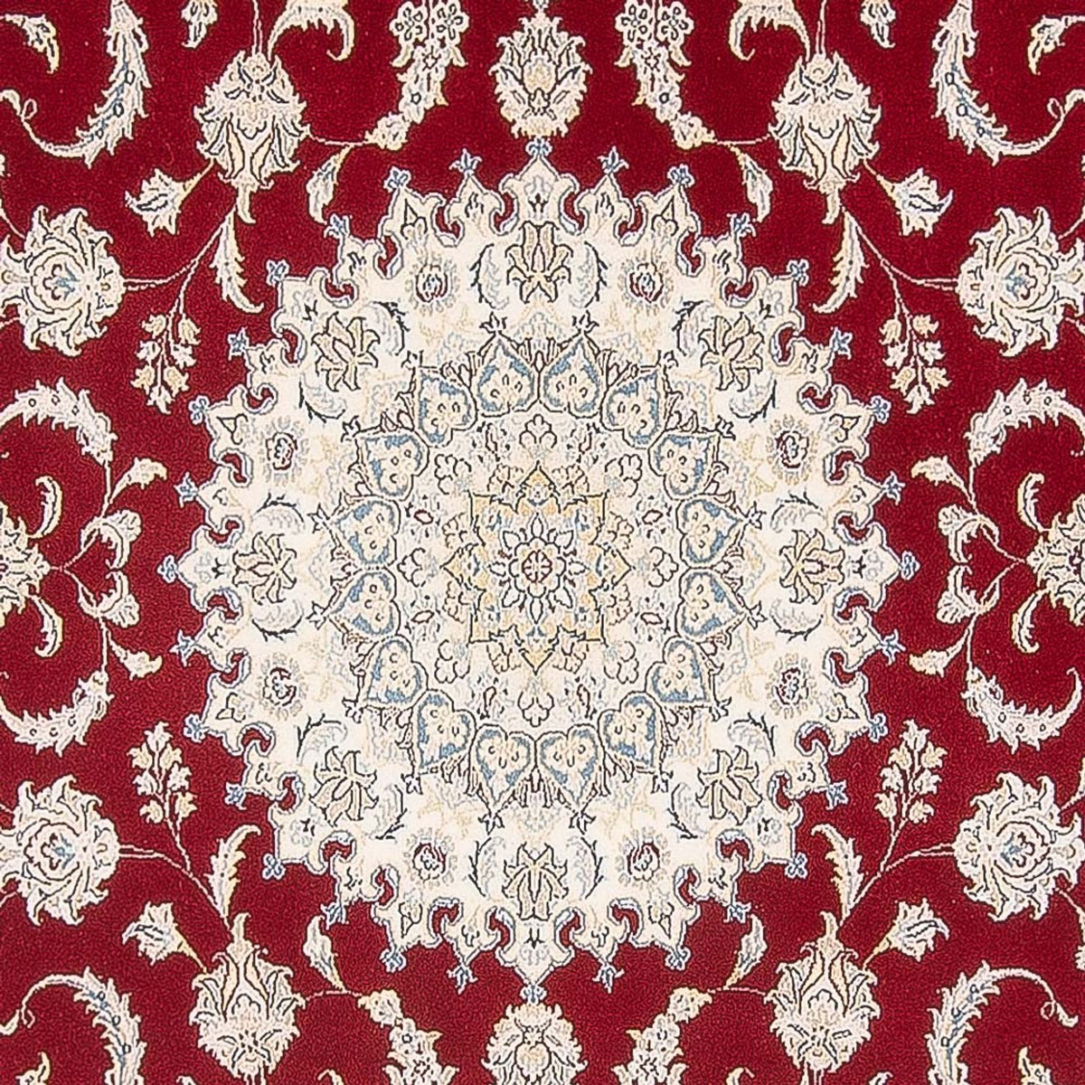 Persisk tæppe - Nain - Premium - 300 x 200 cm - rød