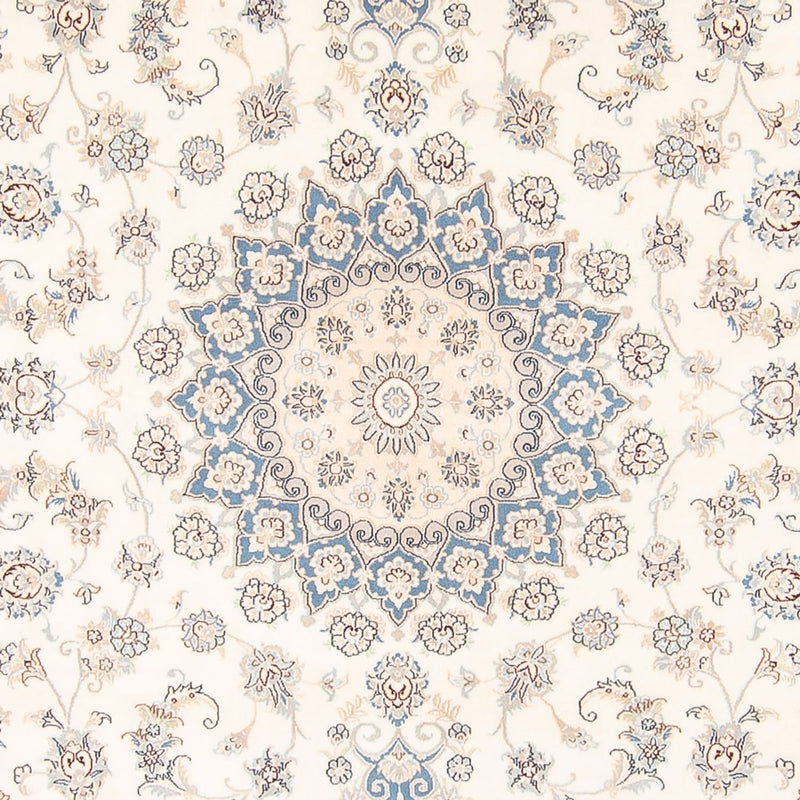 Persisk tæppe - Nain - 258 x 224 cm - creme