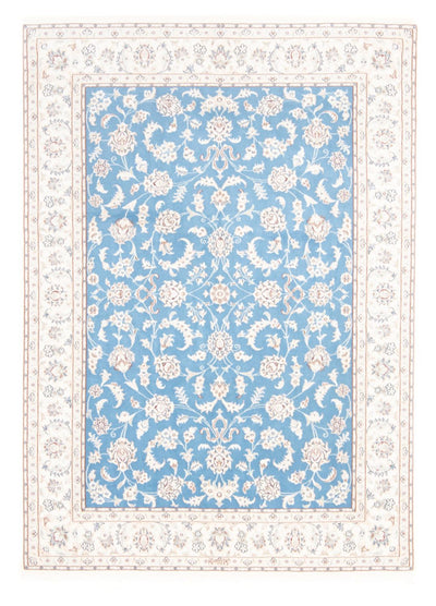 Nain - 9La Tæppe 148x202cm - Persisk tæppe - lyseblå