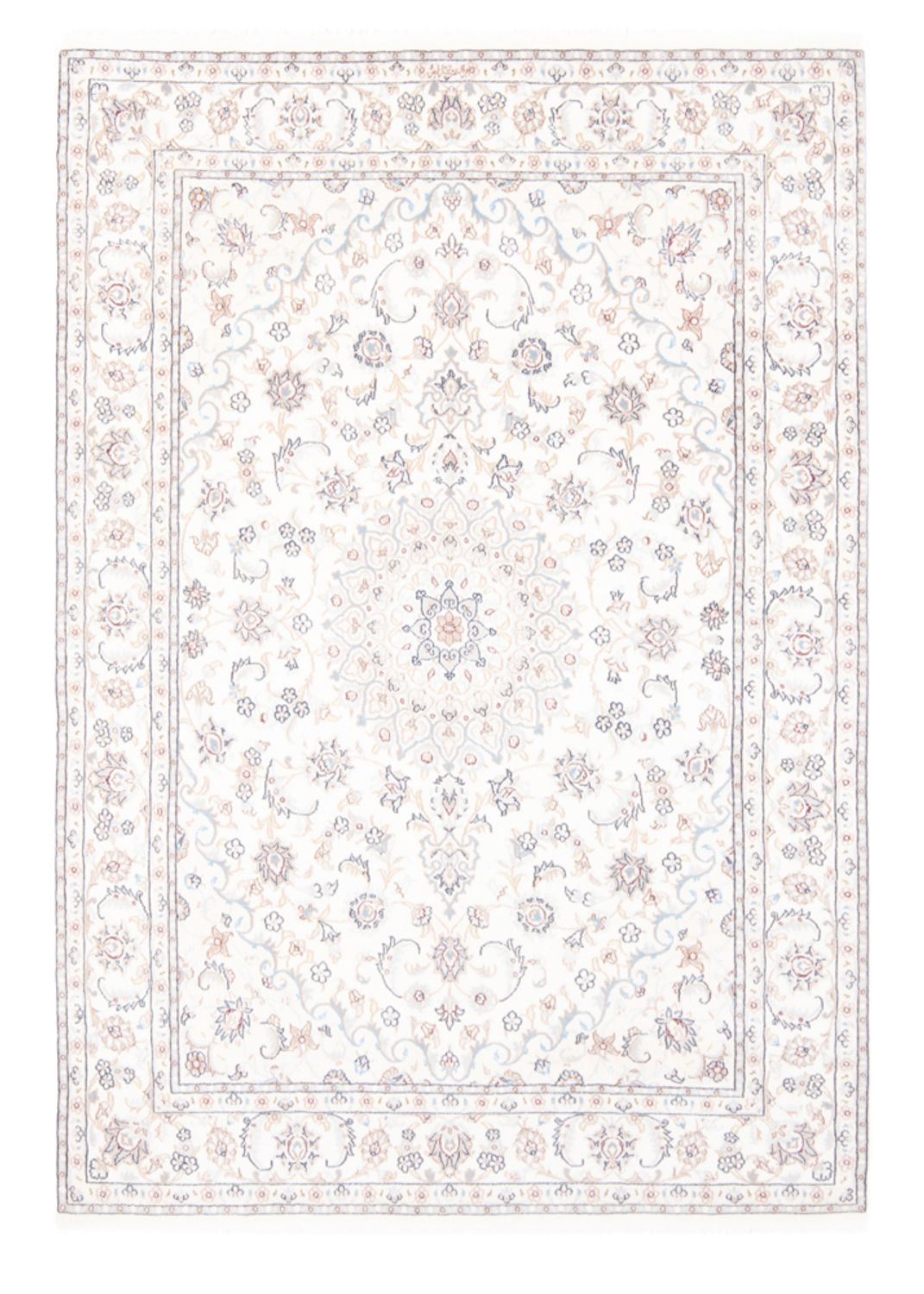 Persisk tæppe - Nain - Royal - 202 x 149 cm - creme