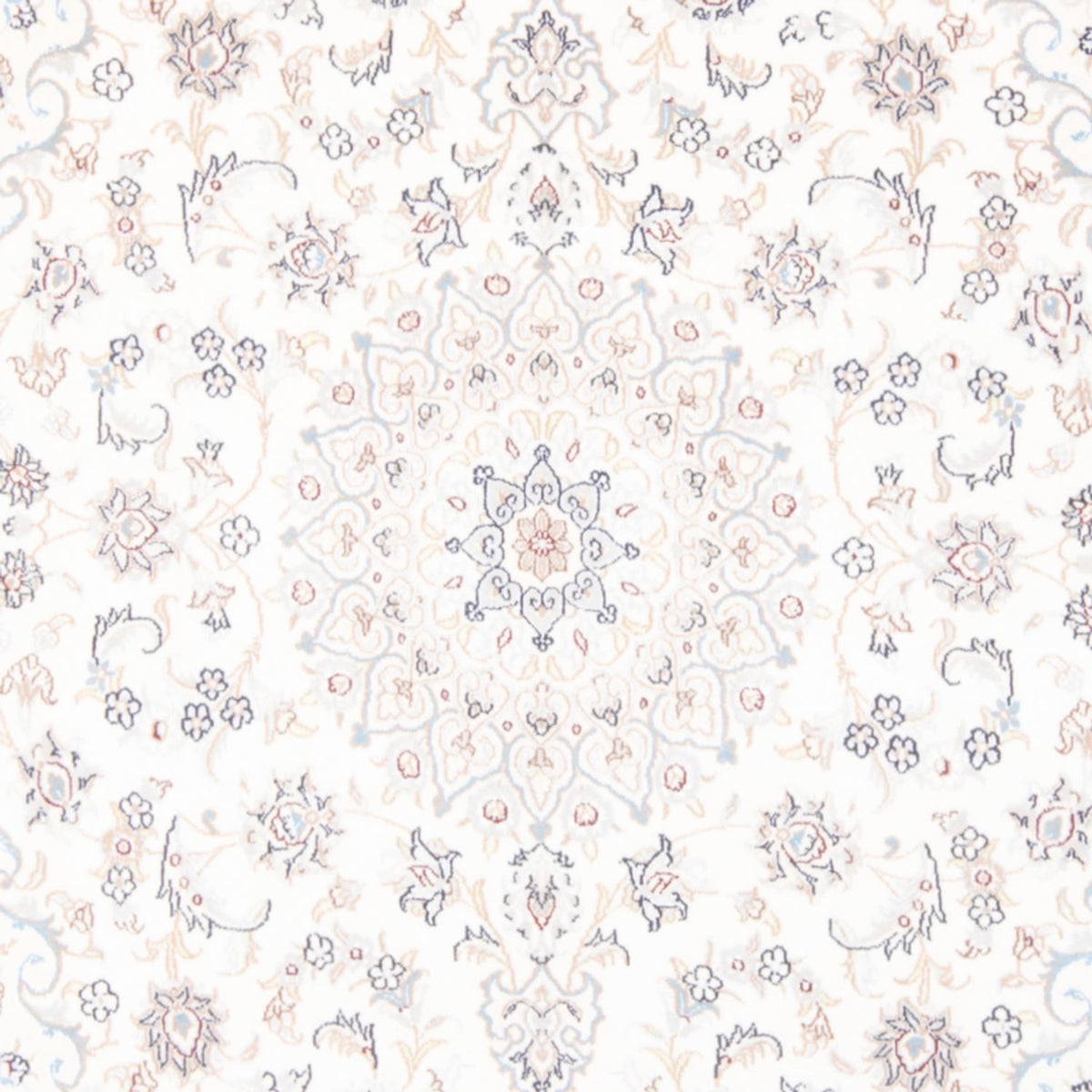 Persisk tæppe - Nain - Royal - 202 x 149 cm - creme