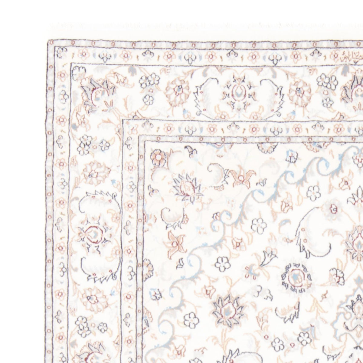 Persisk tæppe - Nain - Royal - 202 x 149 cm - creme