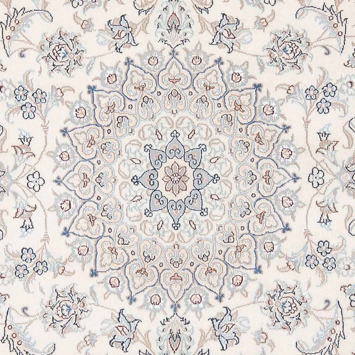 Persisk tæppe - Nain - Premium - 206 x 150 cm - creme