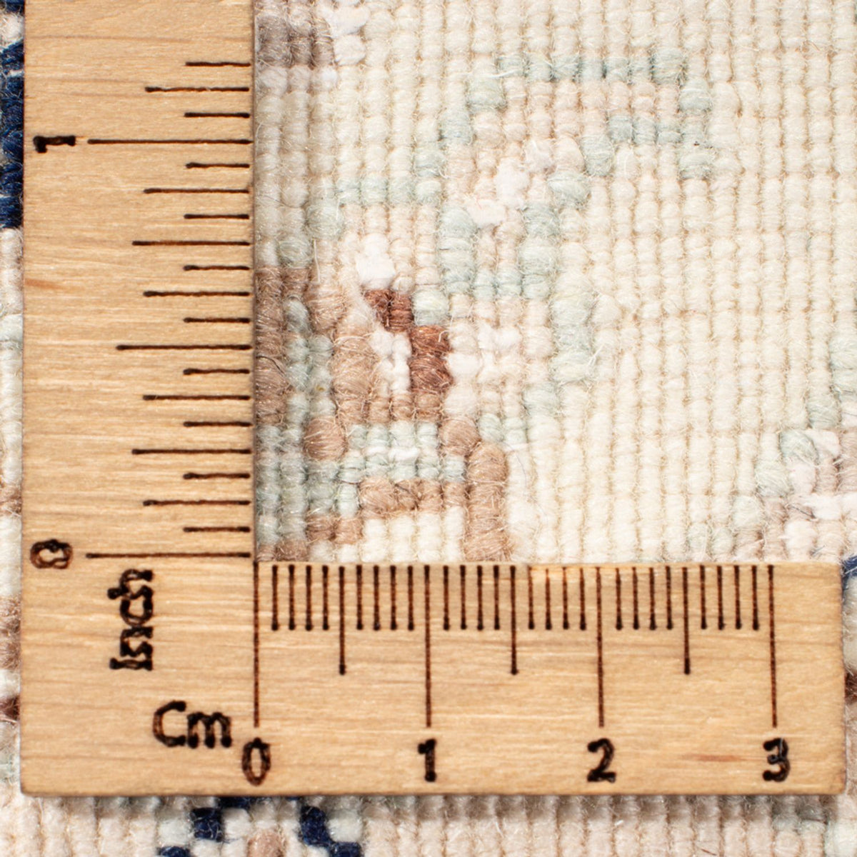 Persisk tæppe - Nain - Royal - 210 x 149 cm - lyseblå