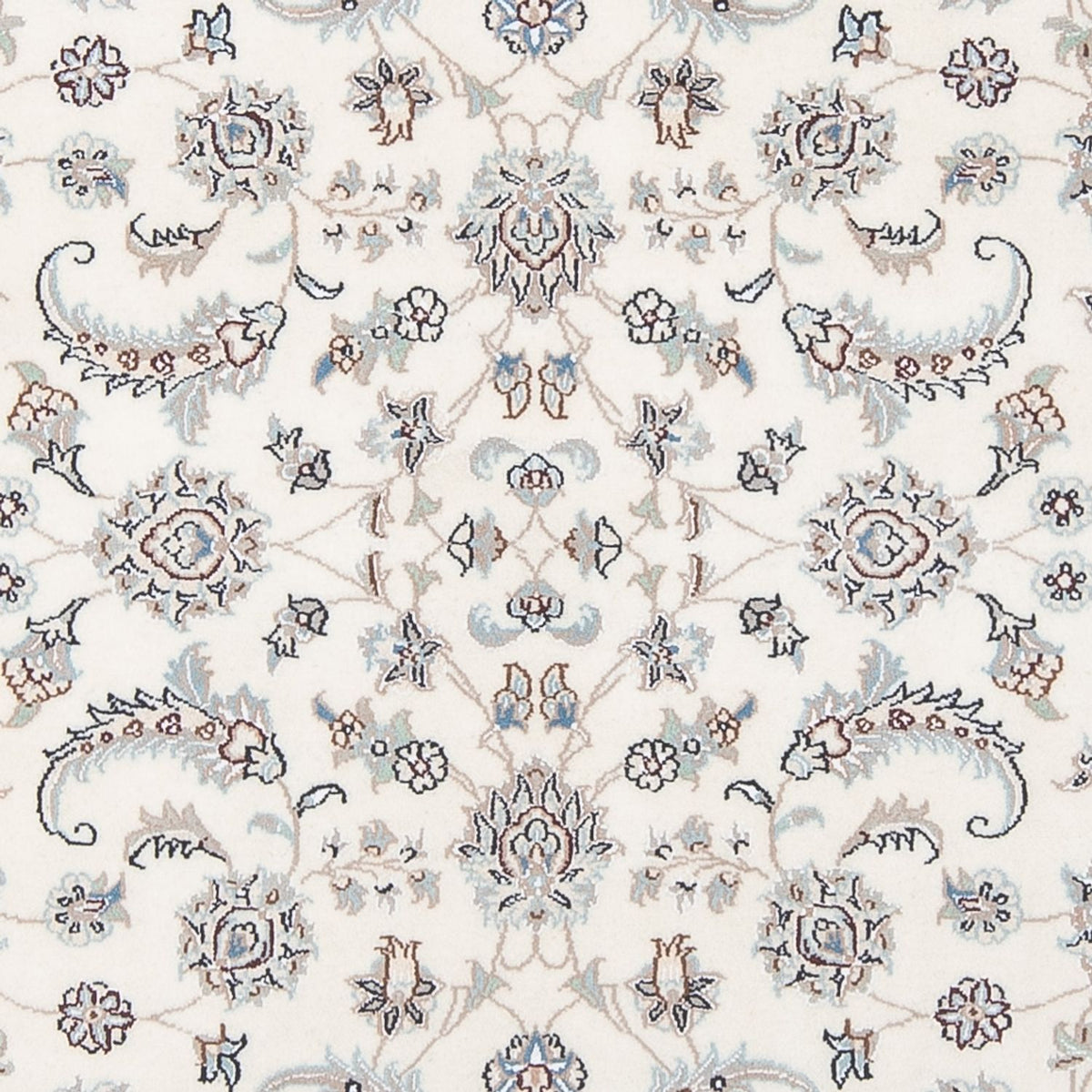 Persisk tæppe - Nain - Premium - 197 x 148 cm - creme