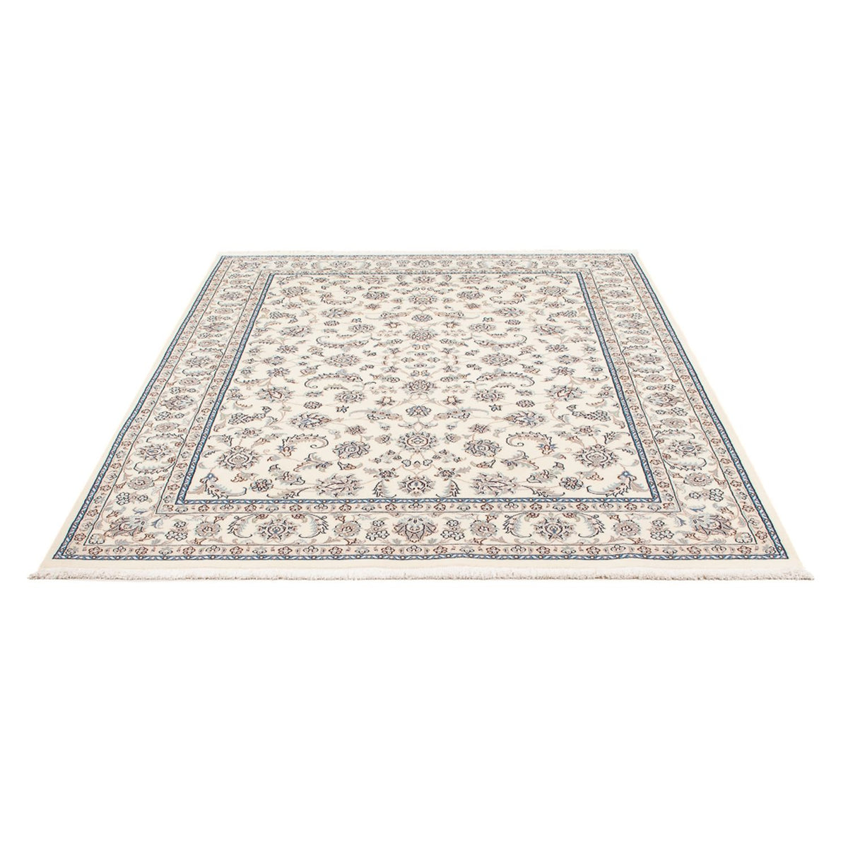 Persisk tæppe - Nain - Premium - 197 x 148 cm - creme