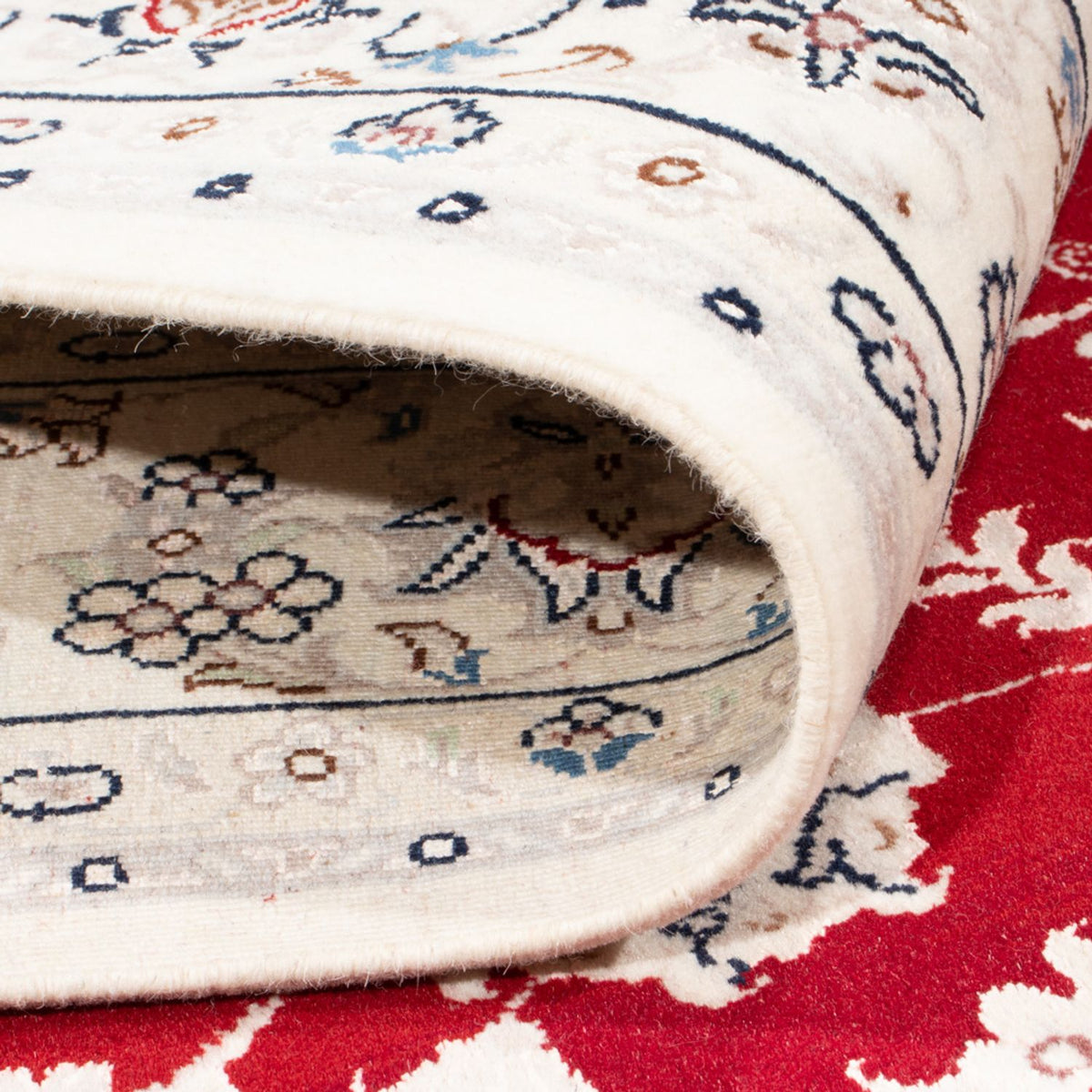 Persisk tæppe - Nain - Royal - 200 x 150 cm - rød