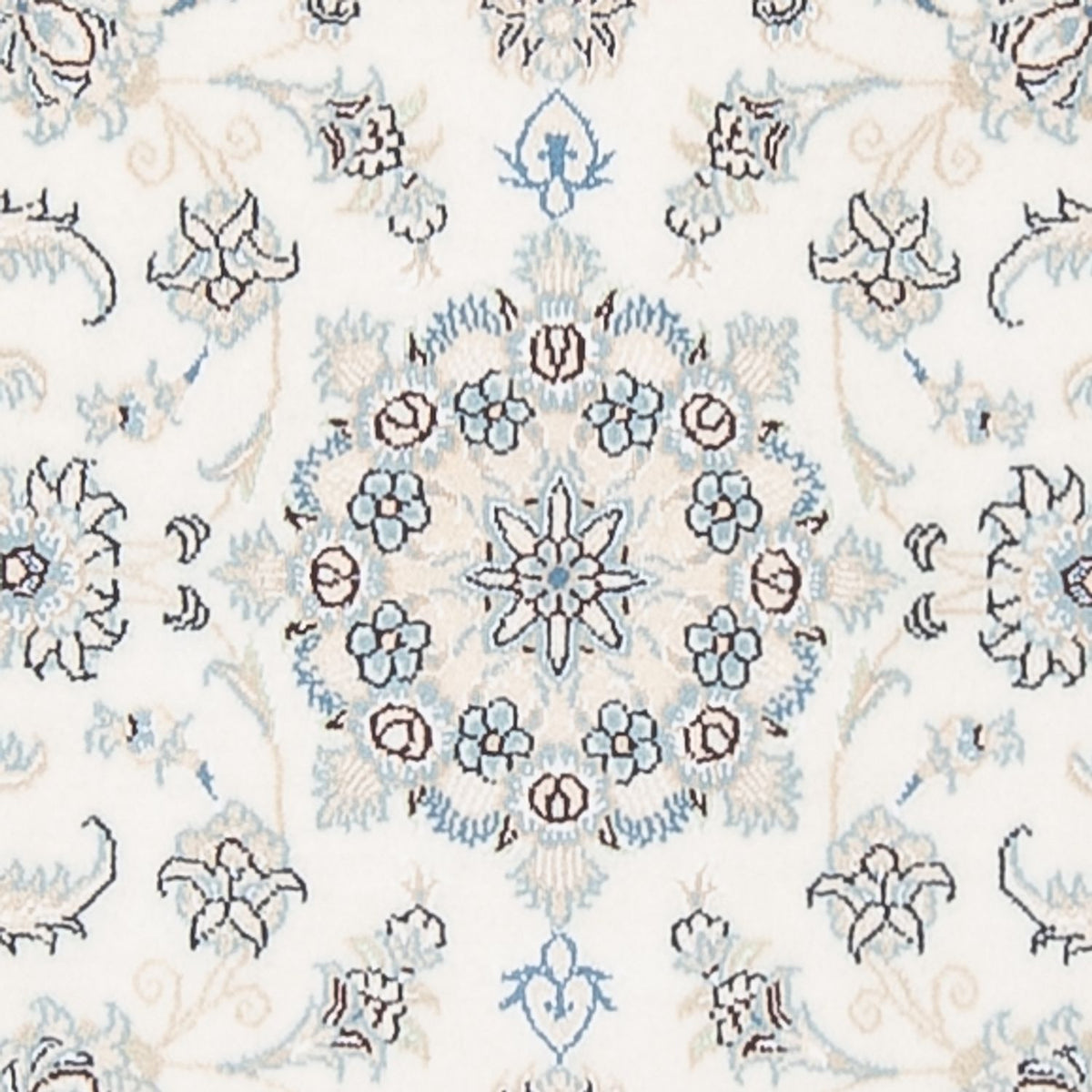 Løber Persisk tæppe - Nain - Premium - 290 x 82 cm - creme