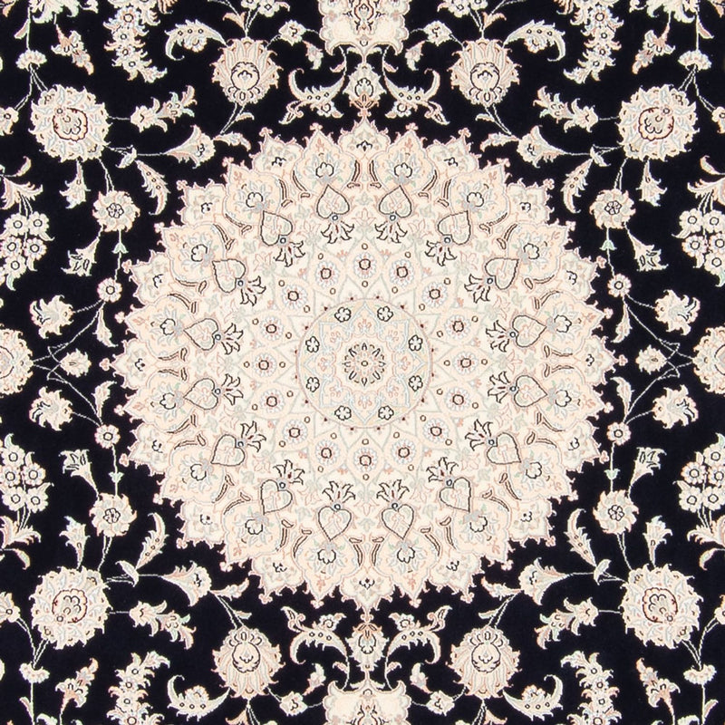 Persisk tæppe - Nain firkantet  - 258 x 246 cm - mørkeblå