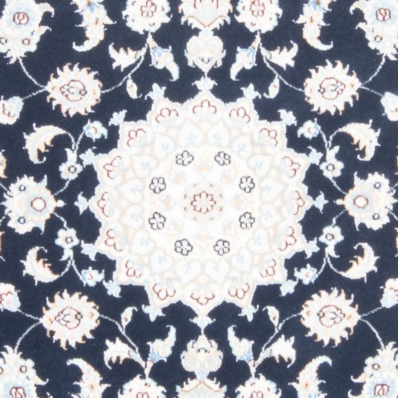 Løber Persisk tæppe - Nain - Royal - 197 x 80 cm - mørkeblå