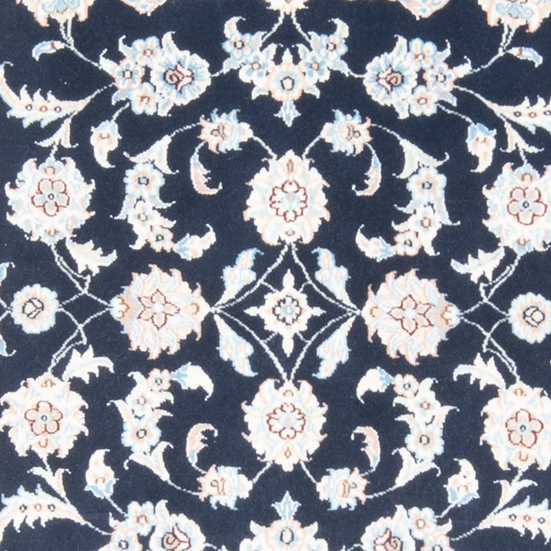 Løber Persisk tæppe - Nain - Royal - 198 x 81 cm - mørkeblå