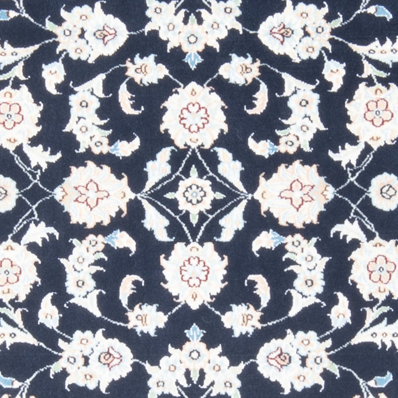 Løber Persisk tæppe - Nain - Royal - 197 x 80 cm - mørkeblå