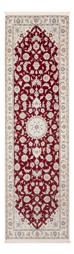 Løber Persisk tæppe - Nain - Premium - 248 x 82 cm - rød