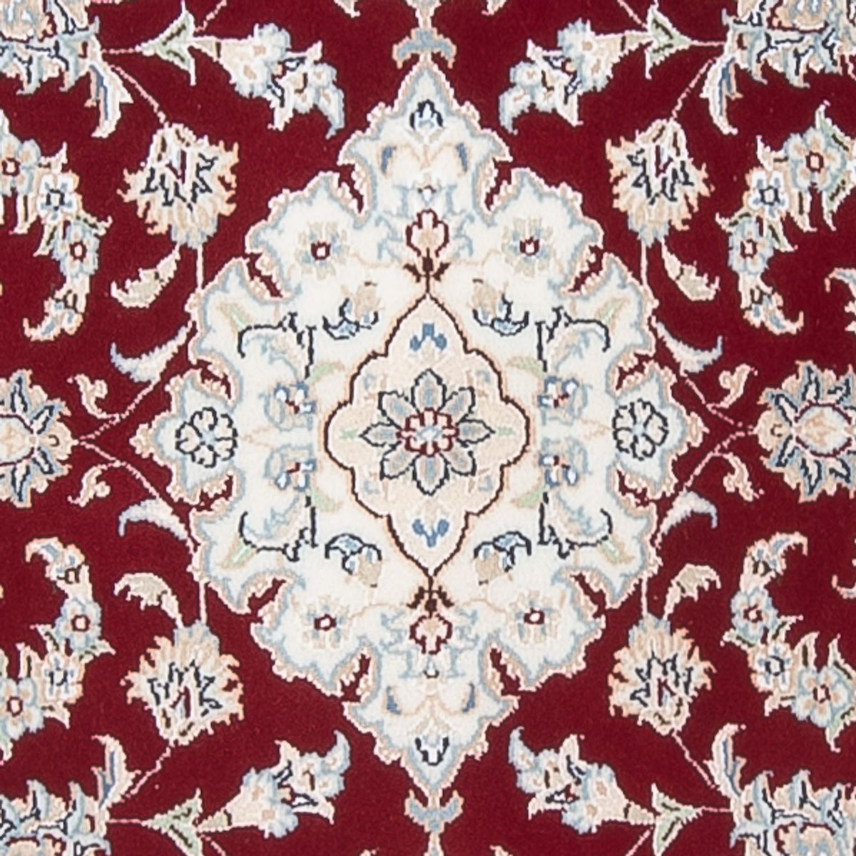 Løber Persisk tæppe - Nain - Premium - 300 x 82 cm - rød