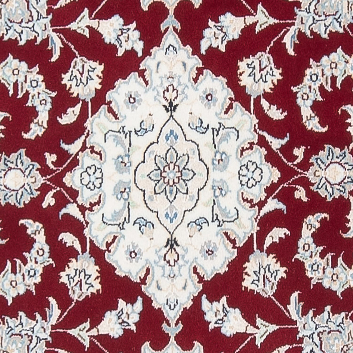 Løber Persisk tæppe - Nain - Premium - 298 x 82 cm - rød