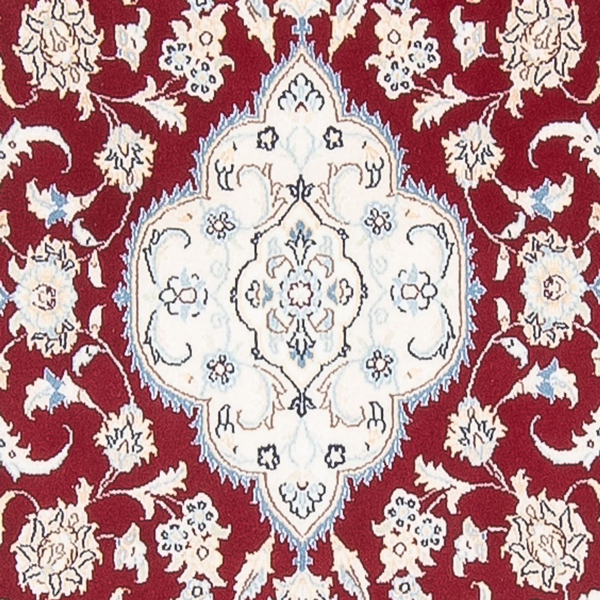 Løber Persisk tæppe - Nain - Premium - 382 x 89 cm - rød