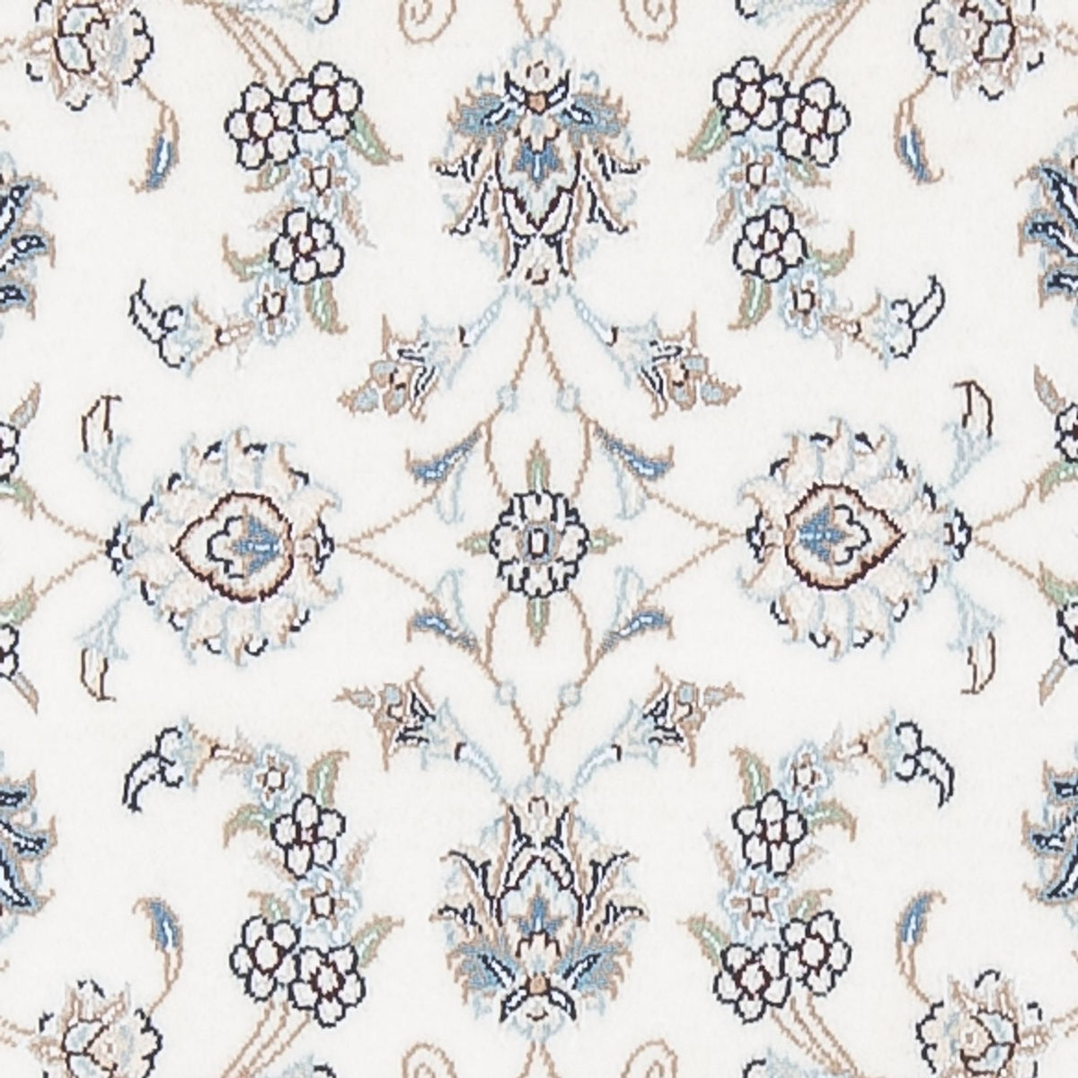 Løber Persisk tæppe - Nain - Premium - 296 x 88 cm - creme