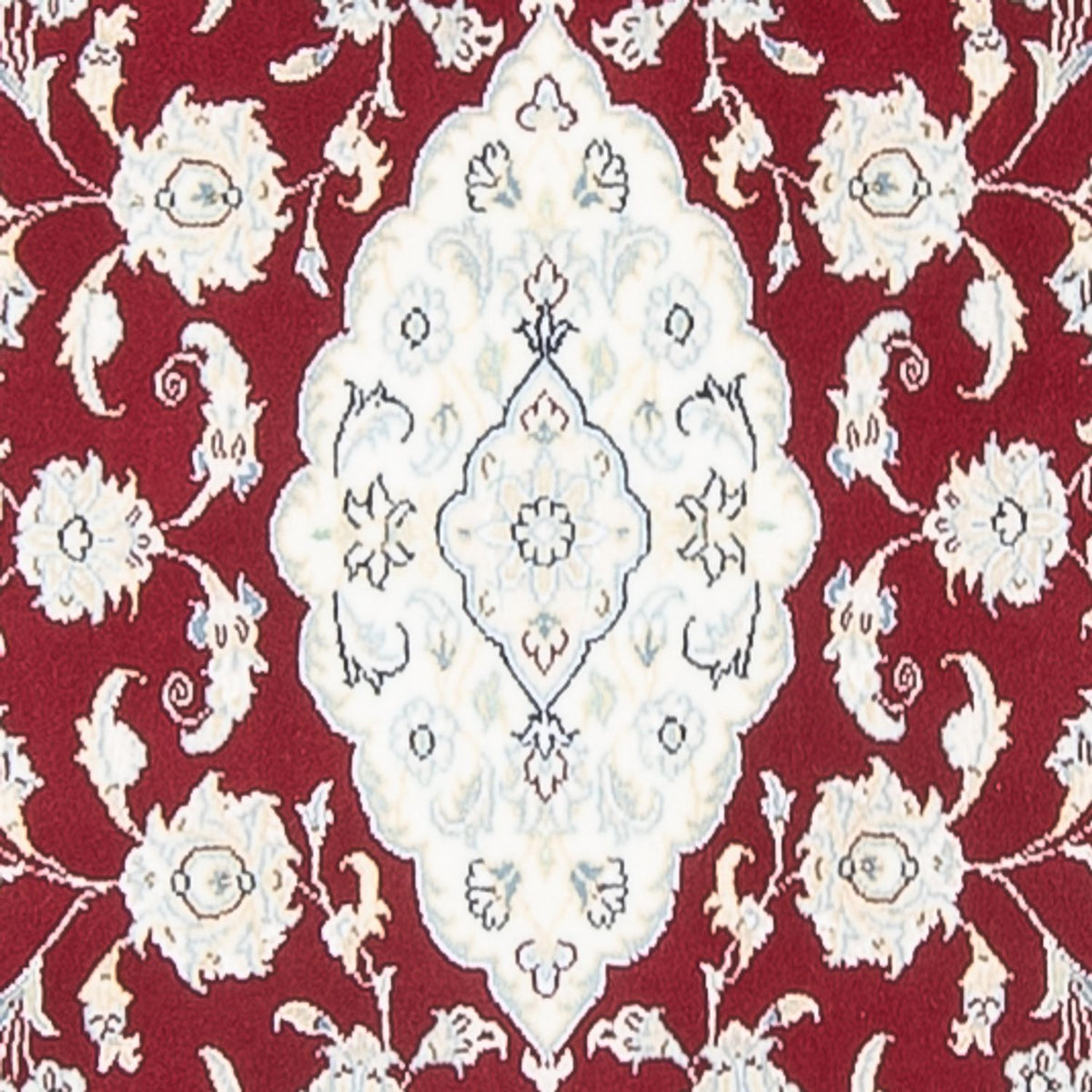 Løber Persisk tæppe - Nain - Premium - 350 x 85 cm - rød