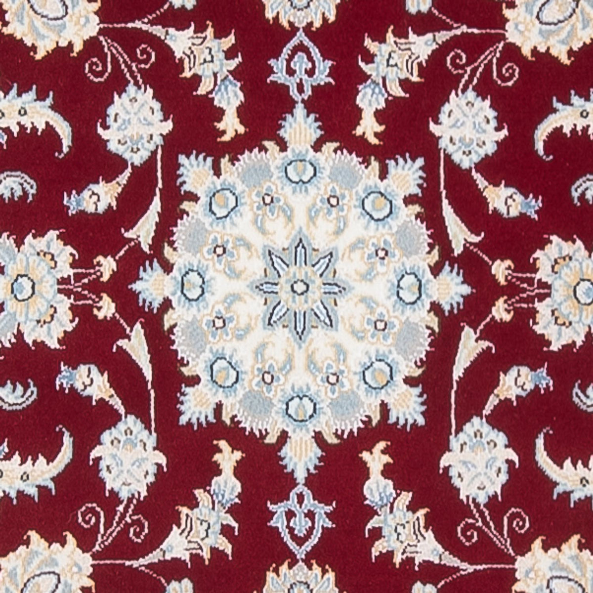 Løber Persisk tæppe - Nain - Premium - 304 x 82 cm - rød