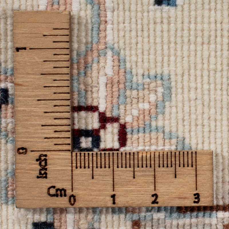 Persisk tæppe - Nain - 263 x 225 cm - mørkeblå