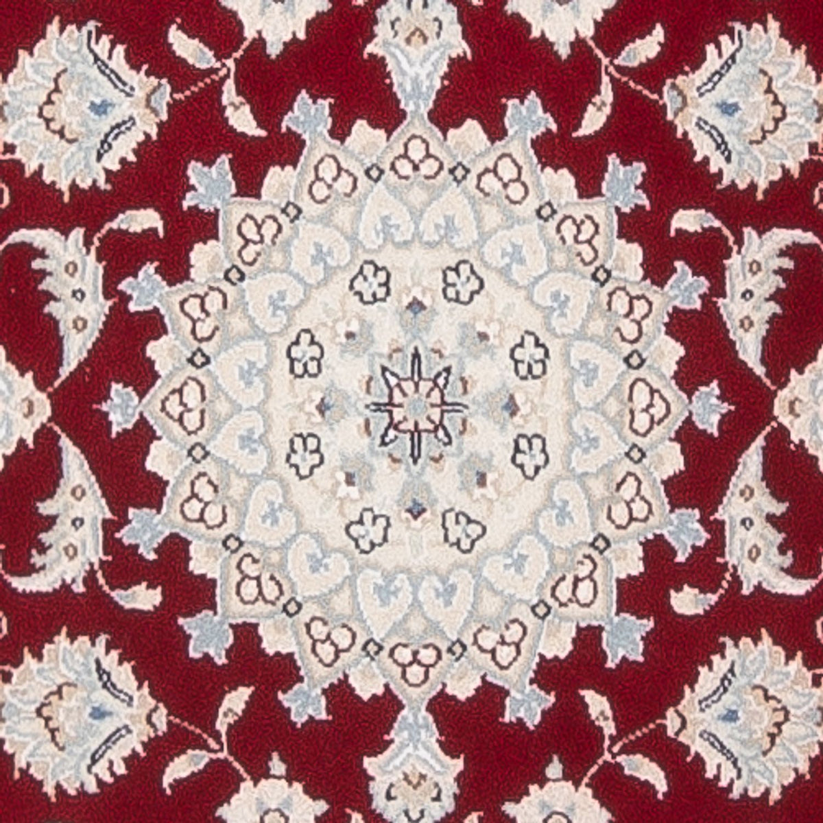Løber Persisk tæppe - Nain - Premium - 250 x 78 cm - rød