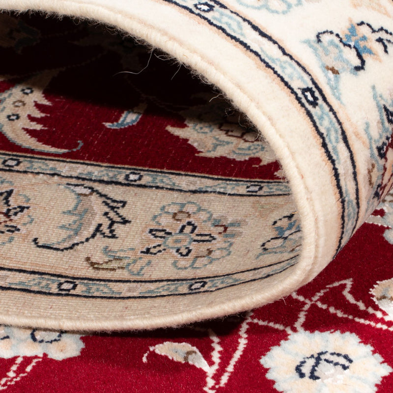 Løber Persisk tæppe - Nain - Royal - 196 x 79 cm - rød