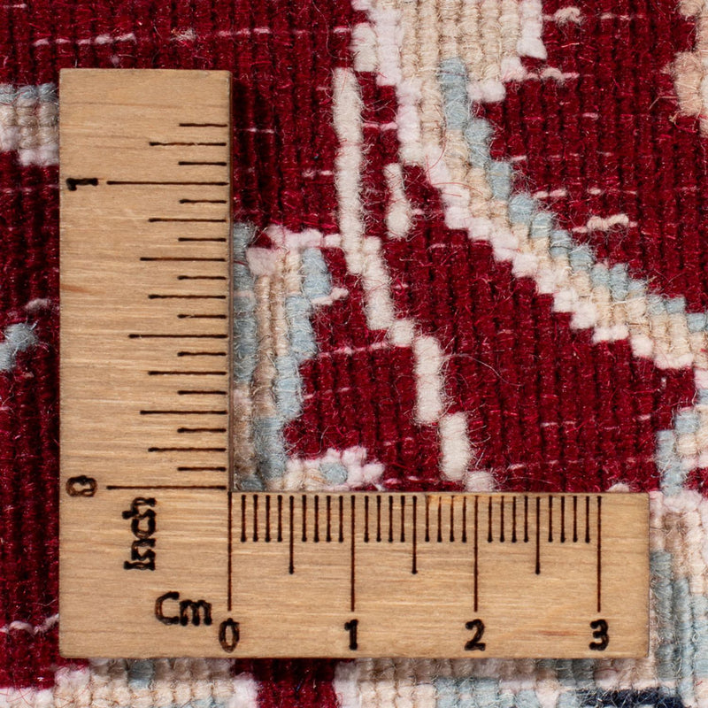 Persisk tæppe - Nain rundt  - 206 x 195 cm - mørkeblå