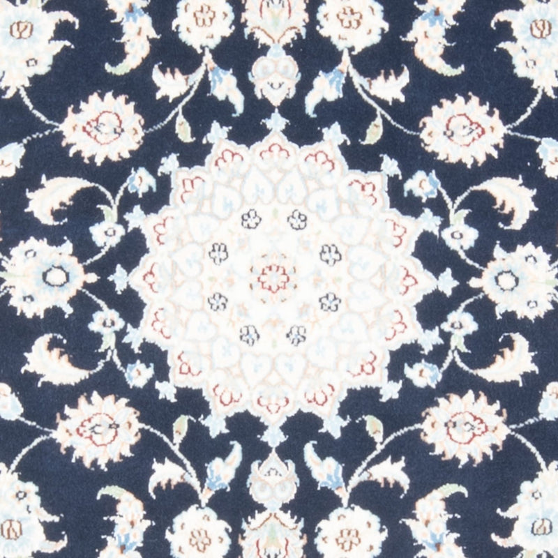 Løber Persisk tæppe - Nain - Royal - 204 x 81 cm - mørkeblå