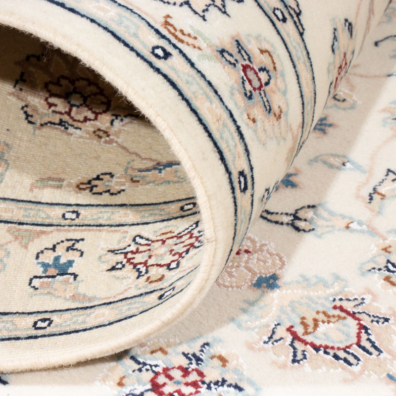 Løber Persisk tæppe - Nain - Royal - 210 x 80 cm - creme