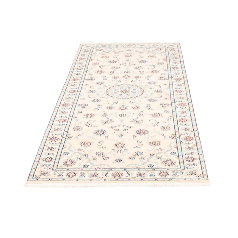 Løber Persisk tæppe - Nain - Royal - 197 x 82 cm - creme