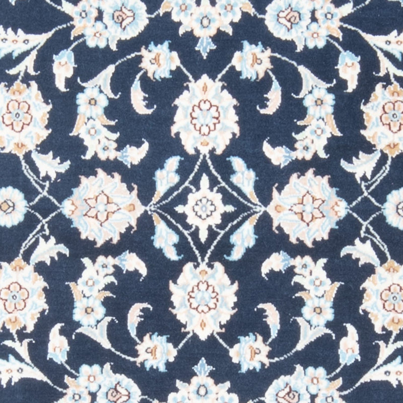 Løber Persisk tæppe - Nain - Royal - 205 x 78 cm - mørkeblå