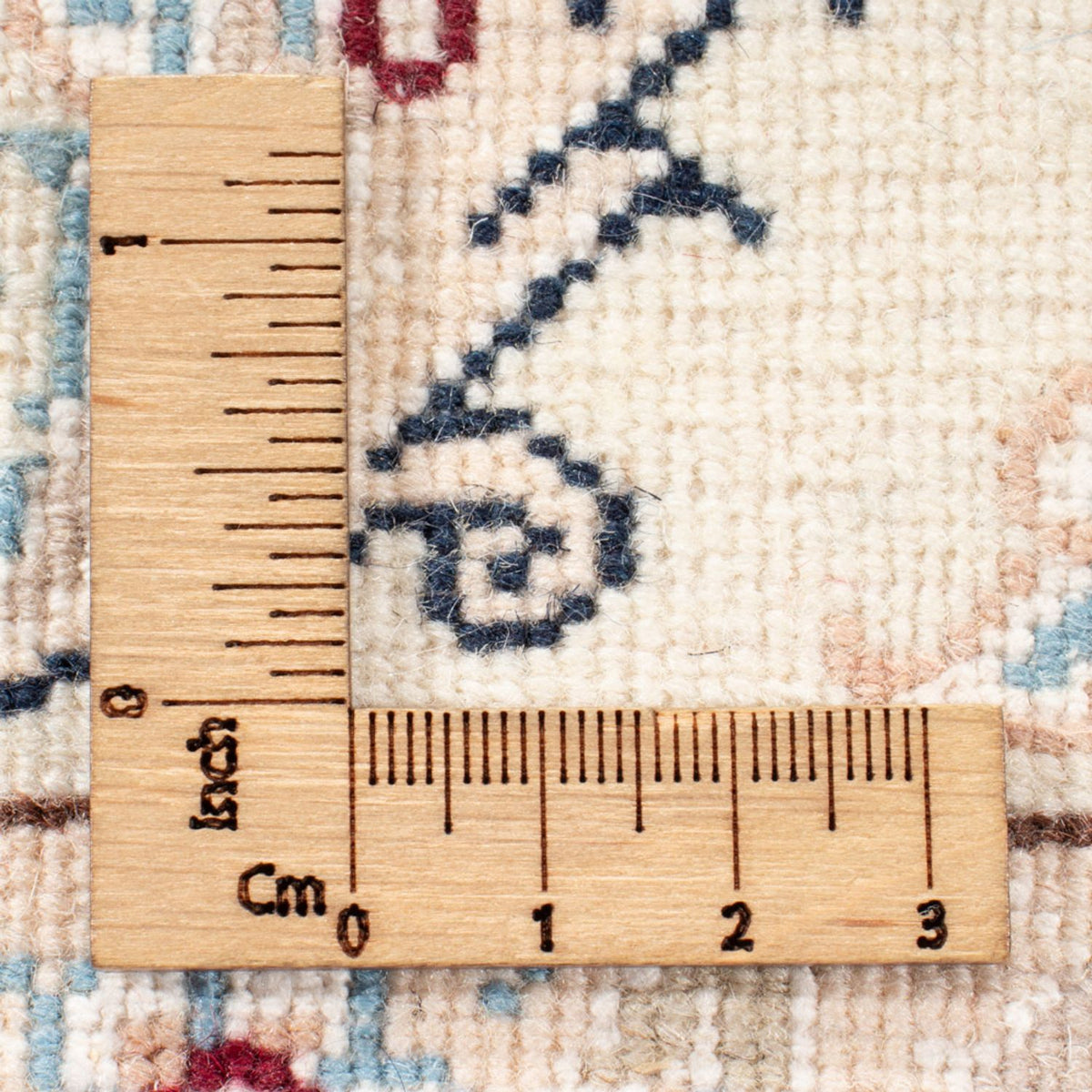 Persisk tæppe - Nain - Royal - 196 x 150 cm - lyseblå