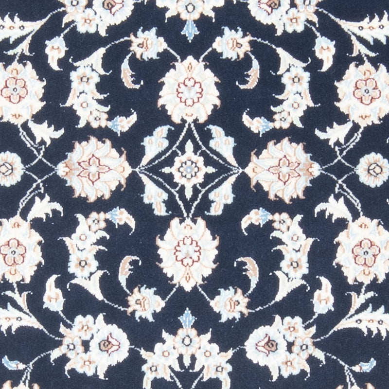 Løber Persisk tæppe - Nain - Royal - 205 x 80 cm - mørkeblå