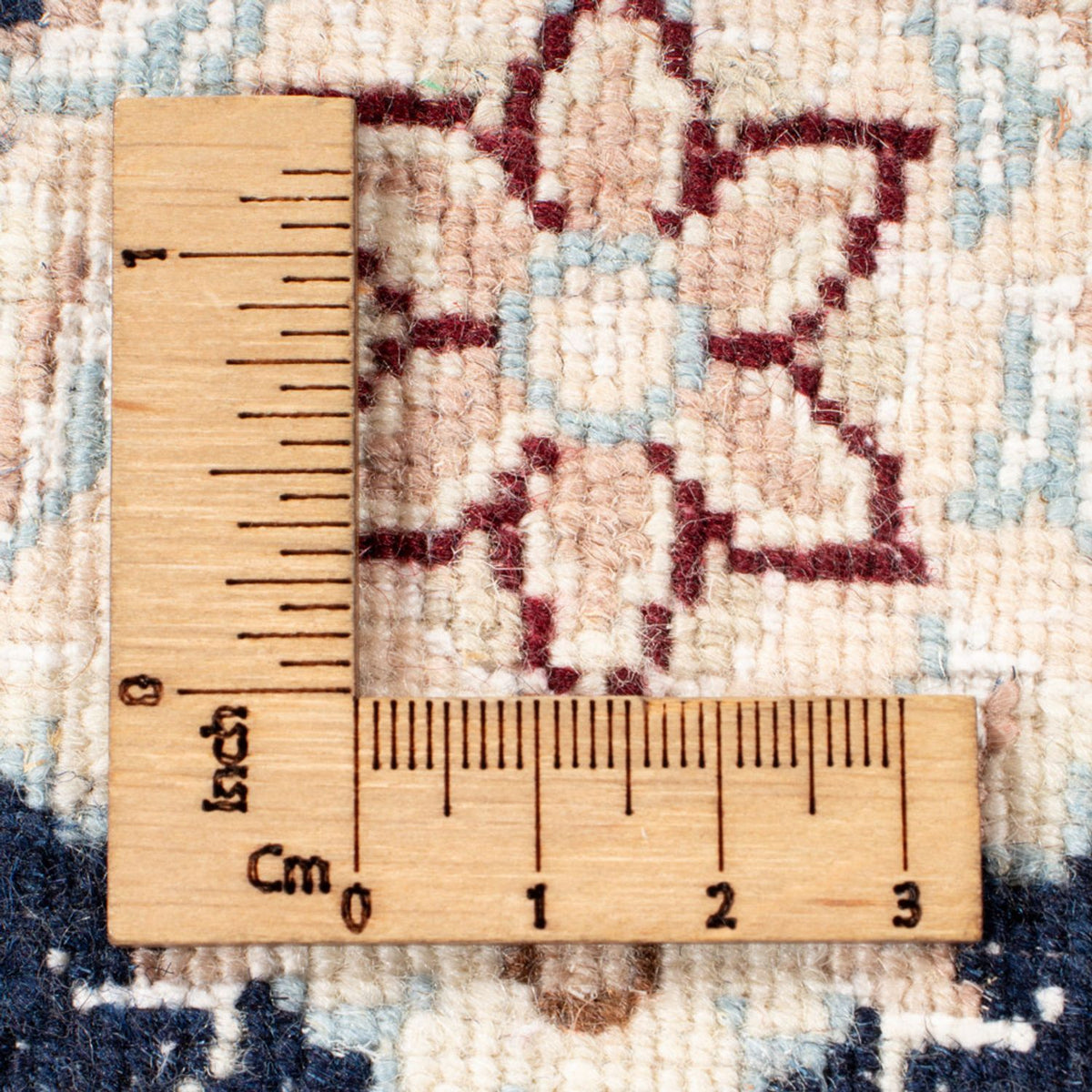 Løber Persisk tæppe - Nain - Royal - 205 x 80 cm - mørkeblå