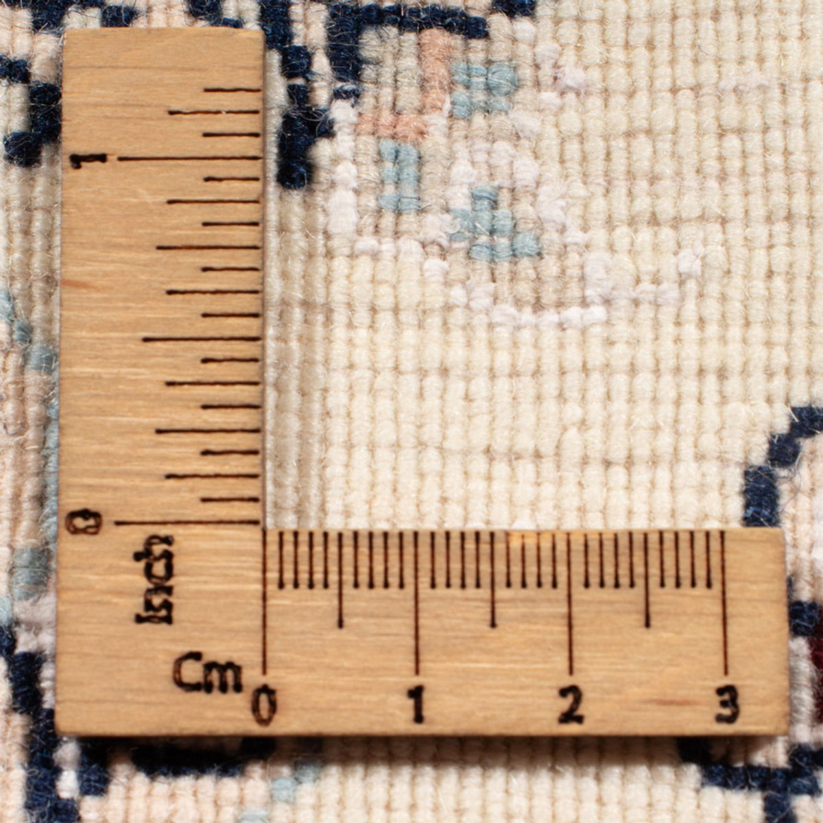 Løber Persisk tæppe - Nain - Royal - 197 x 78 cm - creme