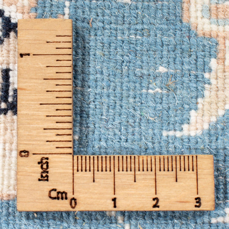 Løber Persisk tæppe - Nain - Royal - 209 x 84 cm - lyseblå