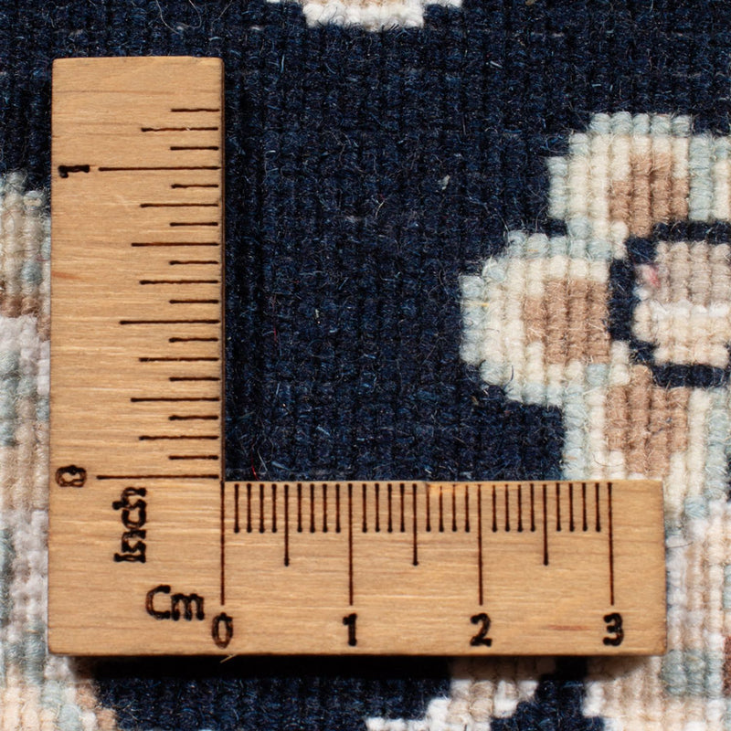 Løber Persisk tæppe - Nain - Royal - 202 x 78 cm - mørkeblå