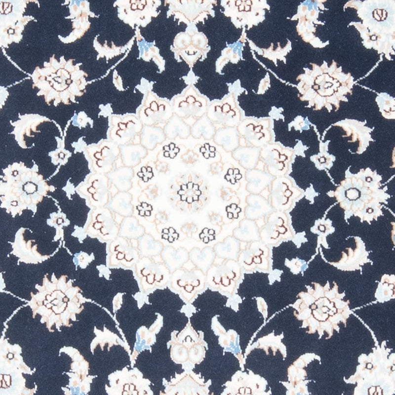 Løber Persisk tæppe - Nain - Royal - 200 x 81 cm - mørkeblå