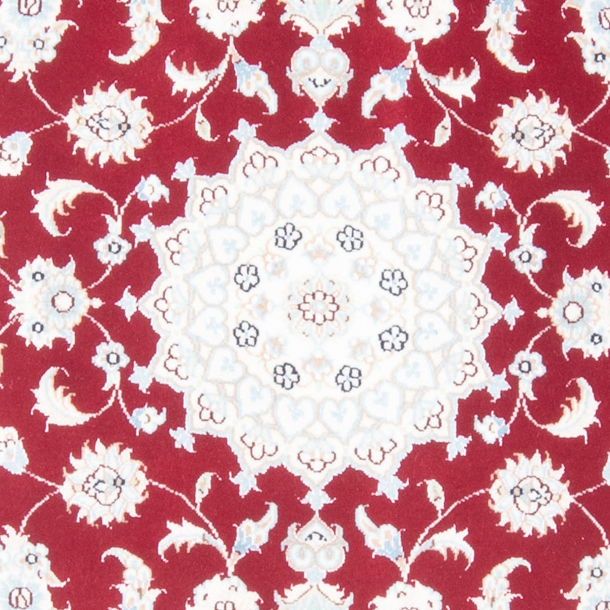 Løber Persisk tæppe - Nain - Royal - 200 x 80 cm - rød