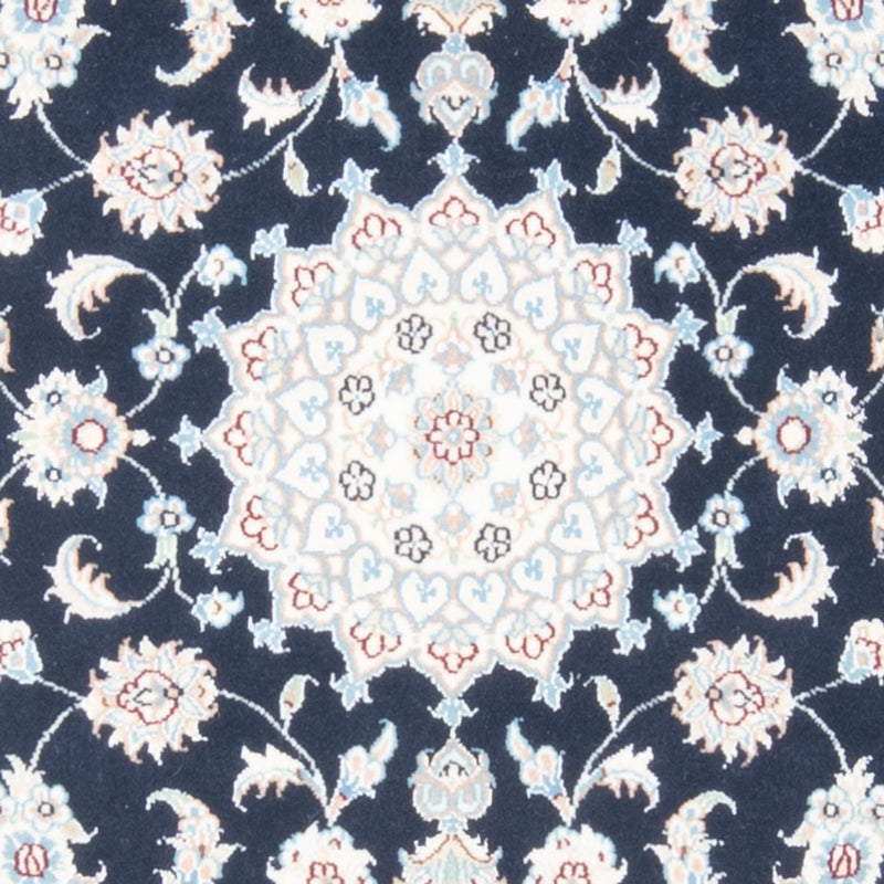 Løber Persisk tæppe - Nain - Royal - 201 x 78 cm - mørkeblå