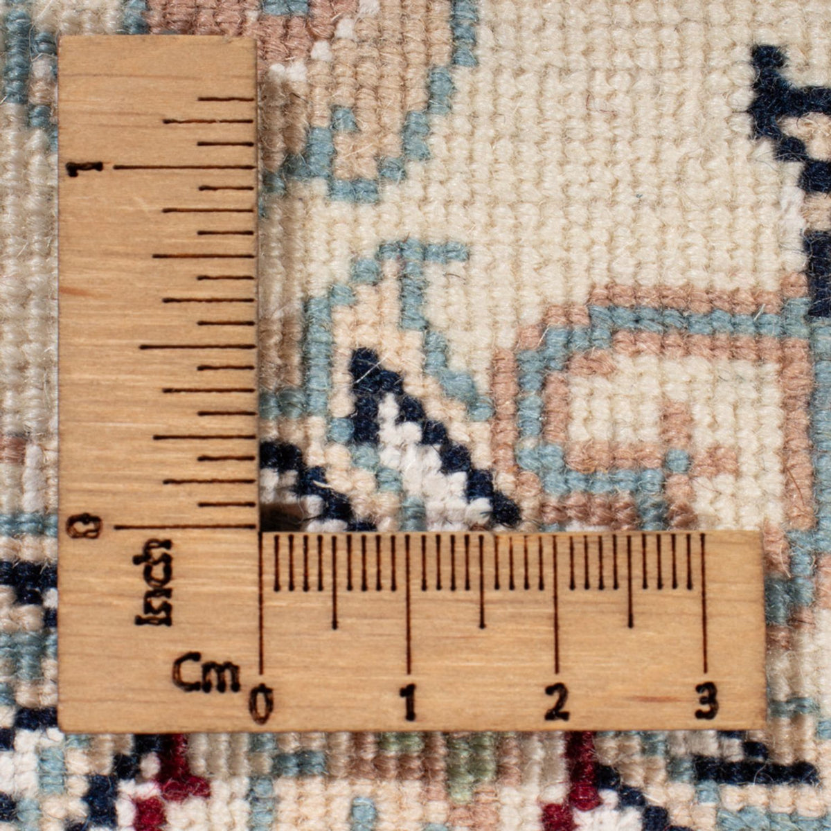 Løber Persisk tæppe - Nain - Royal - 201 x 78 cm - mørkeblå