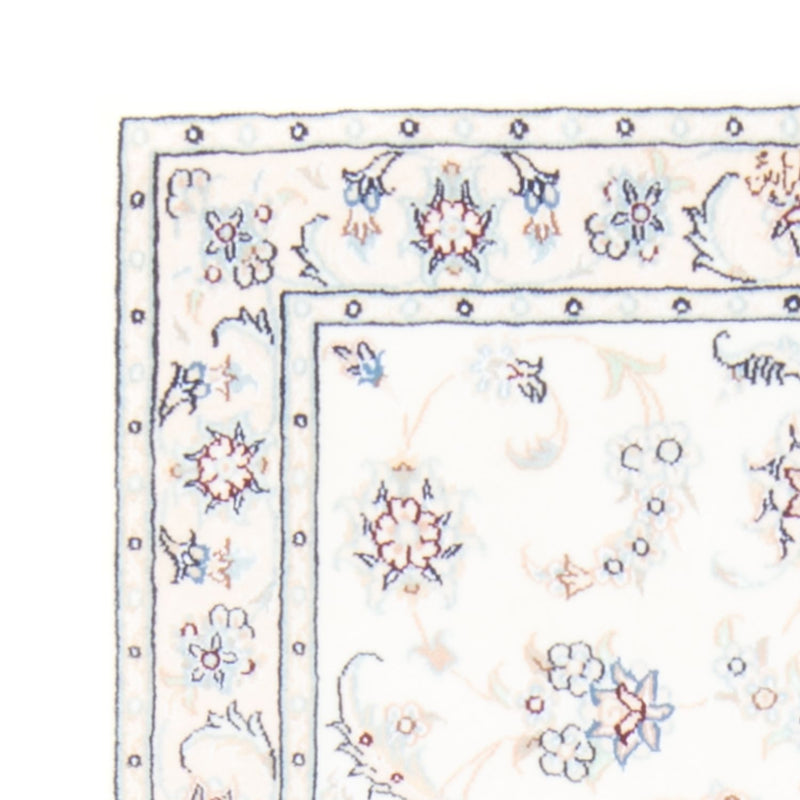 Løber Persisk tæppe - Nain - Royal - 200 x 80 cm - creme