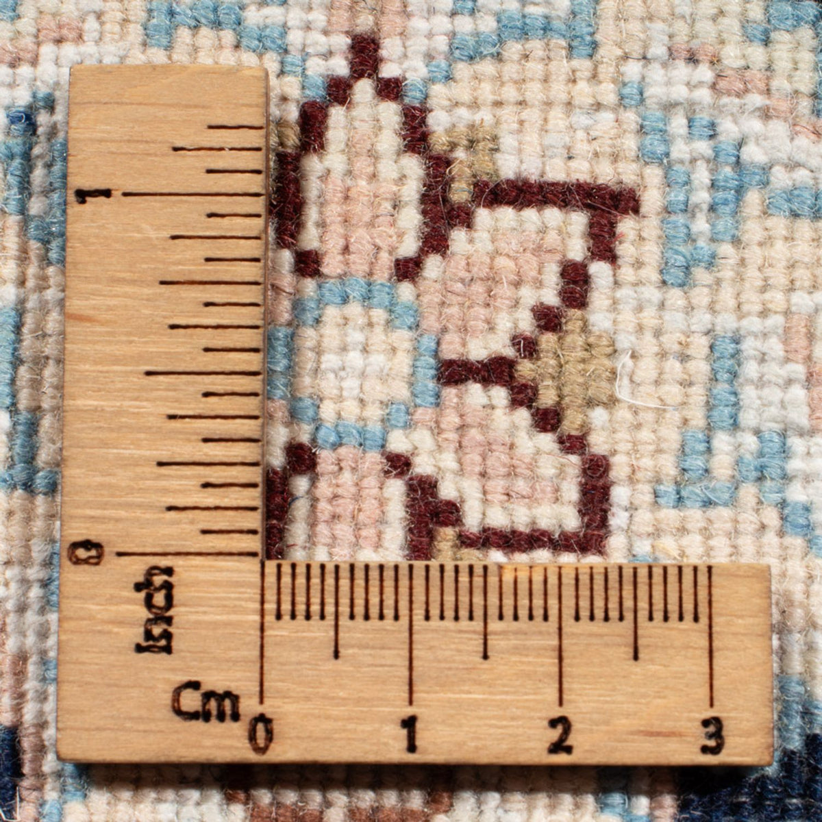 Løber Persisk tæppe - Nain - Royal - 198 x 78 cm - mørkeblå