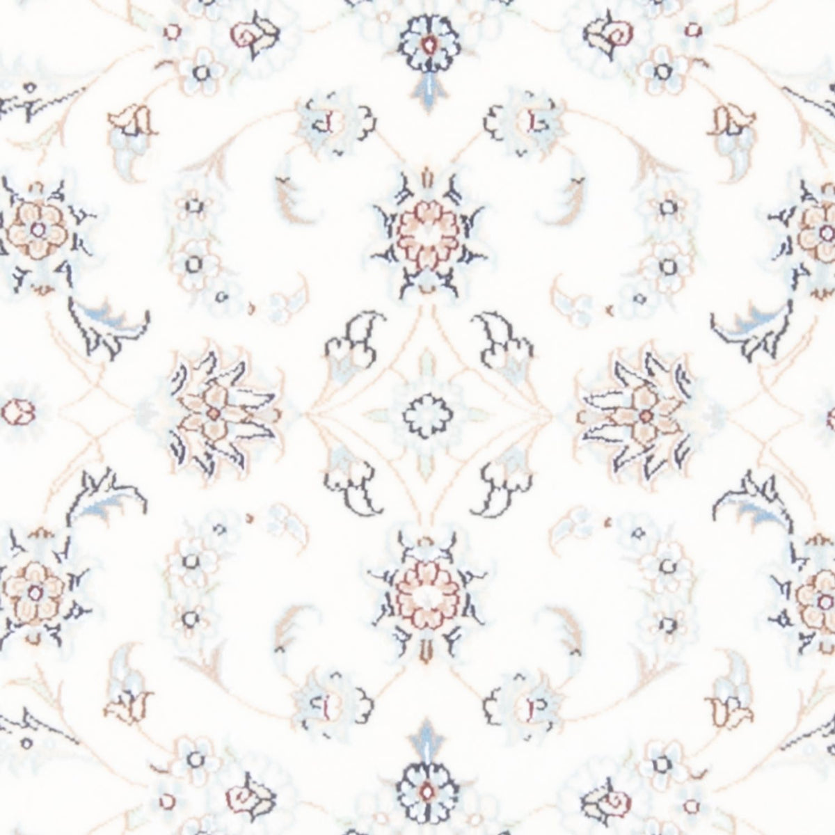 Løber Persisk tæppe - Nain - Royal - 203 x 80 cm - creme