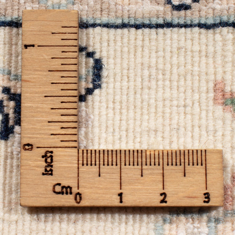 Løber Persisk tæppe - Nain - Royal - 196 x 81 cm - creme