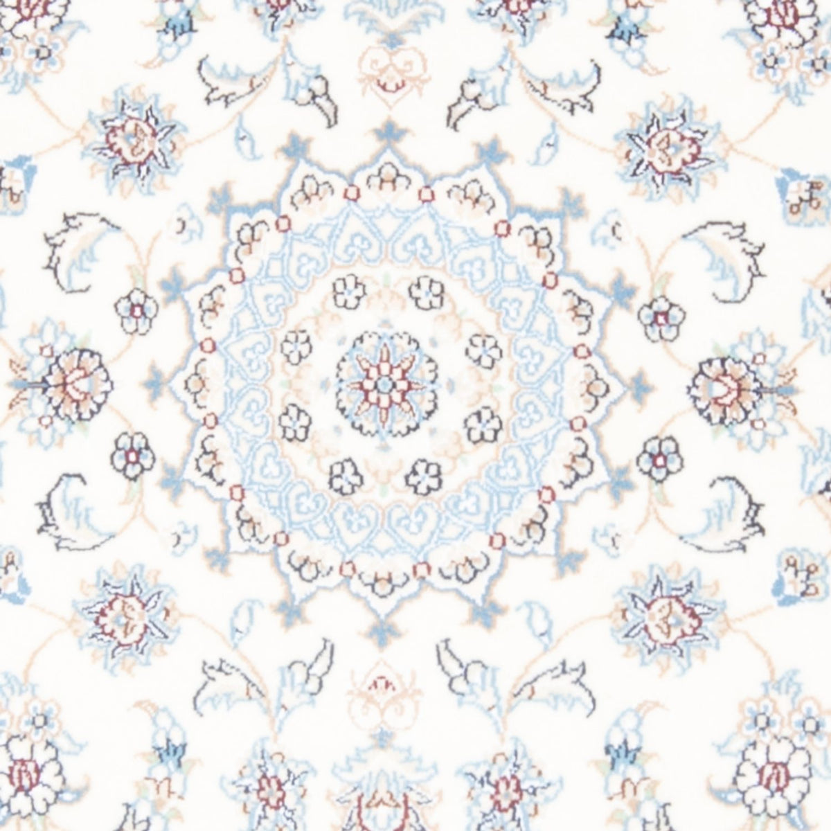 Løber Persisk tæppe - Nain - Royal - 206 x 79 cm - creme